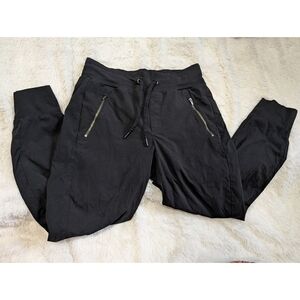 Athleta Trekkie North Jogger Black Athletic Pants With Zipper Pockets Size 4